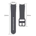 Miniatyrbilde 5 av 5: INF Silikonklokkerem til Samsung Galaxy Watch 5/Watch 5 Pro, 20mm