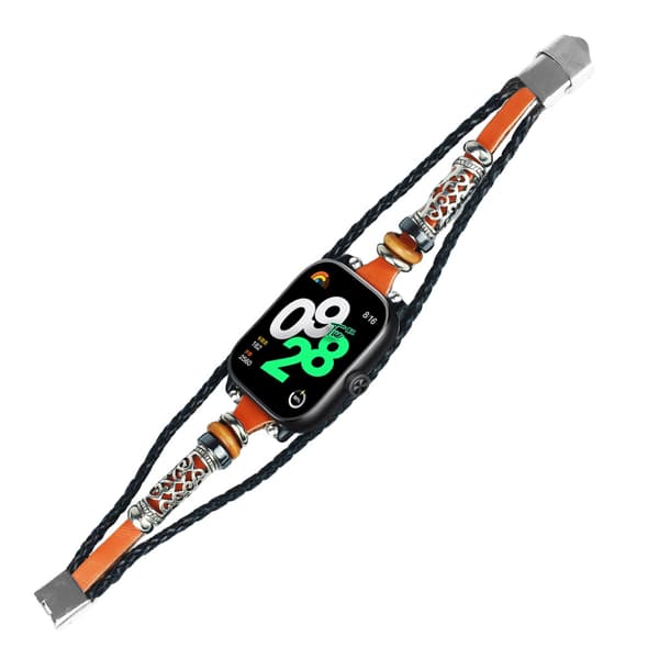 INF Redmi Watch 4 erstatningsreim i metall Brun
