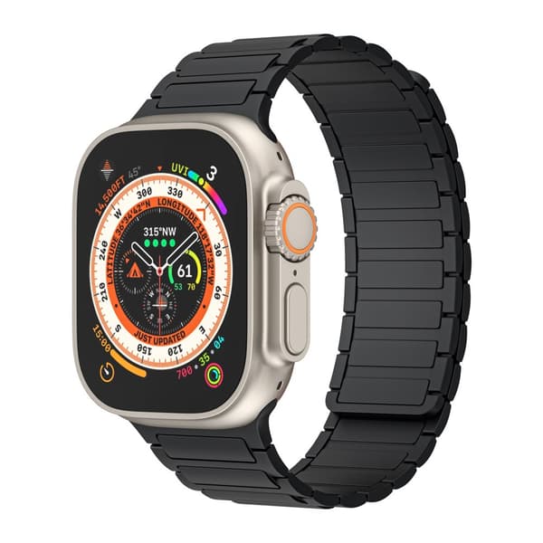 INF Magnetisk silikonrem for Apple Watch 1/2/3/4/5/6/7/8/9, Apple Watch SE