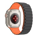 Miniatyrbilde 1 av 2: INF Magnetisk silikonrem for Apple Watch 1/2/3/4/5/6/7/8/9, Apple Watch SE