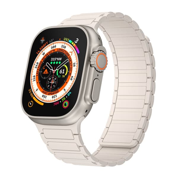 INF Silikone magnetrem til Apple Watch 1/2/3/4/5/6/7/8/9, Apple Watch SE