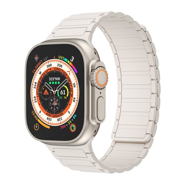 INF Silikone magnetrem til Apple Watch 1/2/3/4/5/6/7/8/9, Apple Watch SE