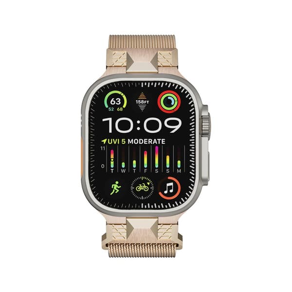 INF Klokkerem i rustfritt stål for Apple Watch 42/44/45/49 mm