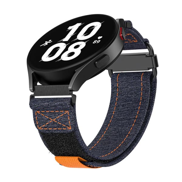 INF 20 mm Canvas-kellohihna Samsung Galaxy Watch Active 1/2:lle, Galaxy Watch 4:lle