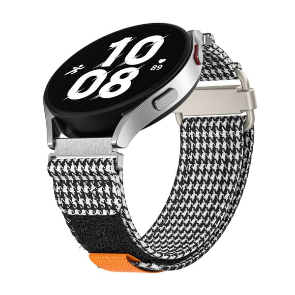 INF Canvas klockarmband för Samsung Galaxy Watch Active 1/2, Galaxy Watch 4,20 mm