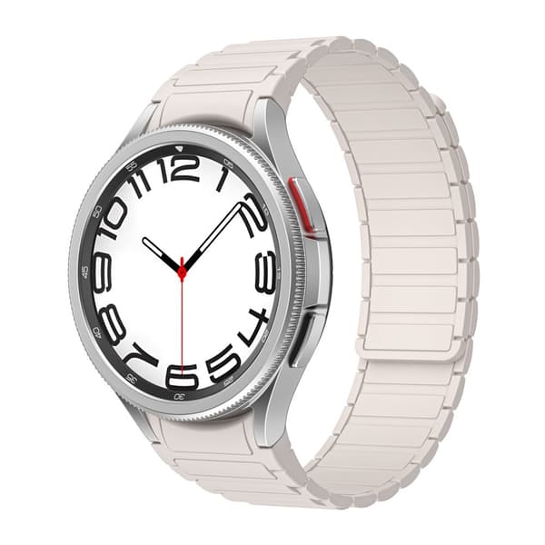 INF Magnetisk silikonarmband för Samsung Galaxy Watch 4, 4 Classic