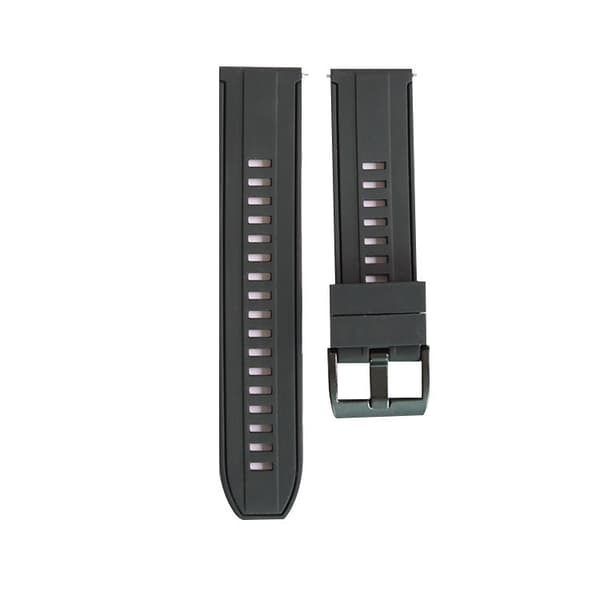 INF Silikonrem til Huawei Watch GT2E/GT2 46 mm/GT 46 mm Sort