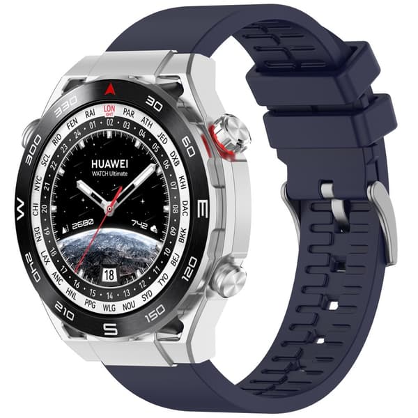 INF 22 mm universellt klockarmband i fluorgummi