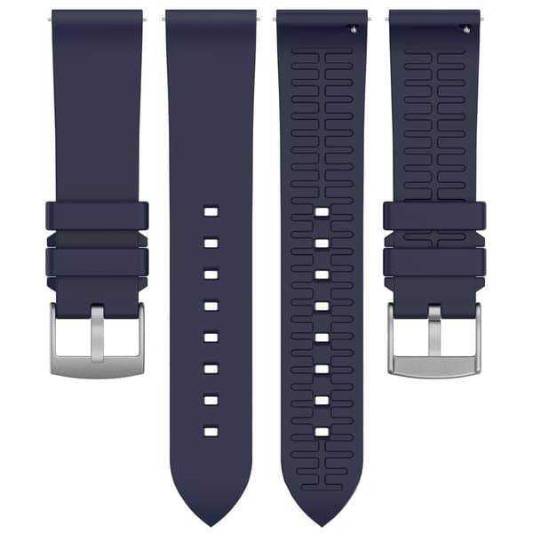 INF 22 mm universellt klockarmband i fluorgummi