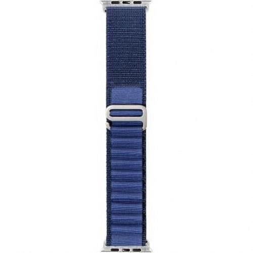 Alpin Slädearmband - BIGBEN CONNECTED - Blå - Nylon - Kompatibel med Apple Watch 42-49mm - Slitstark