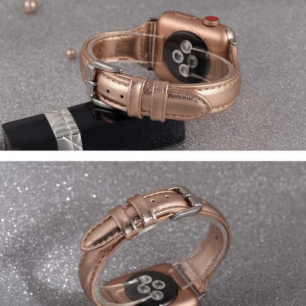 Apple Watch 38/40/41mm stilfuldt læderarmbånd Mercy