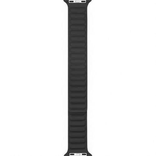 Armbandsläder - BIGBEN CONNECTED - Apple Watch 38-40-41mm - Brun - Magnetisk stängning - Fullnarvigt läder