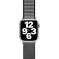 Miniatyrbild 2 av 2: Alpin koppelarmband - BIGBEN CONNECTED - Grå - Nylon - Kompatibel med Apple Watch 38-40-41mm - Rostfritt stål