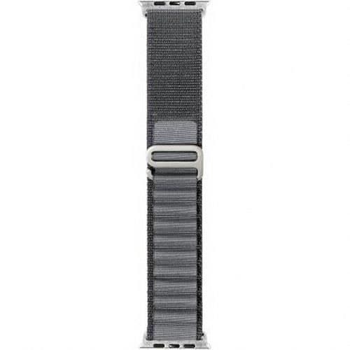 Alpin koppelarmband - BIGBEN CONNECTED - Grå - Nylon - Kompatibel med Apple Watch 38-40-41mm - Rostfritt stål