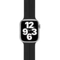 Miniatyrbild 2 av 2: Rem för Apple Watch 38-40-41mm - BIGBEN CONNECTED - Silikon och fluorelastomer - Svart - Bandlås