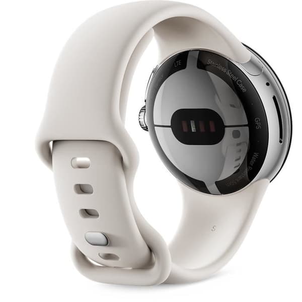 Aktivt armband för Pixel Watch storlek S+L Ljusgrå Google