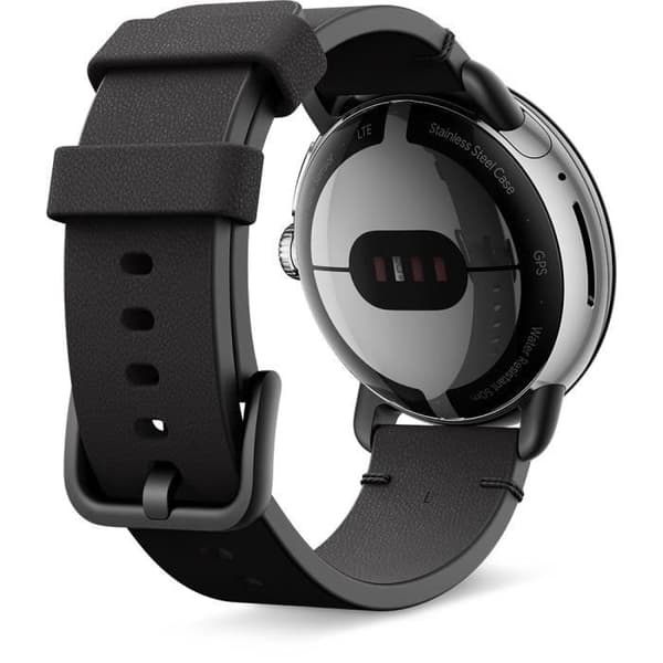 Läderrem för Pixel Watch storlek S Svart Google