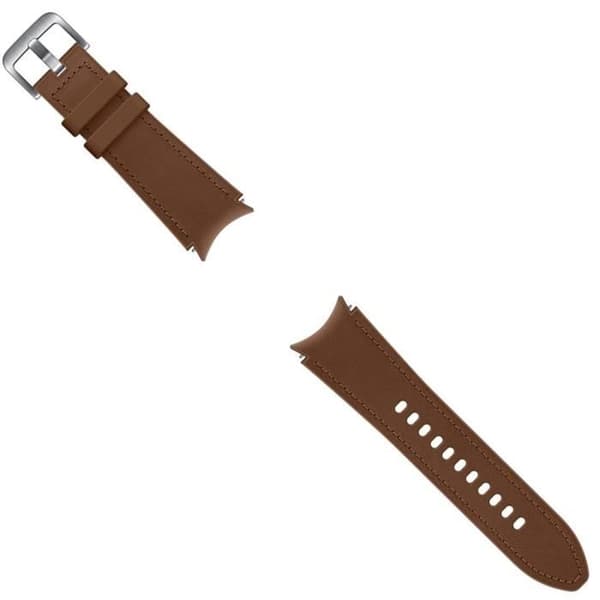 Galaxy Watch4 / Watch5 Läderrem 115mm Brun