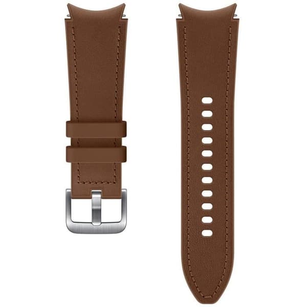 Galaxy Watch4 / Watch5 Läderrem 115mm Brun