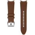 Miniatyrbild 1 av 4: Galaxy Watch4 / Watch5 Läderrem 115mm Brun