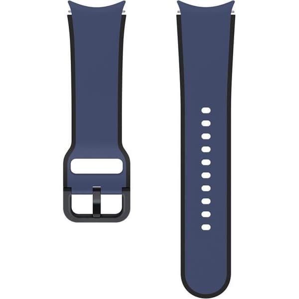 Galaxy Watch4 / Watch5 Tvåfärgad sportrem Marinblå