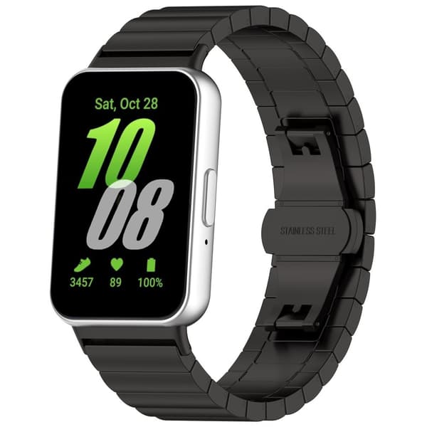 INF Klokkerem i rustfritt stål for Samsung Galaxy Fit 3