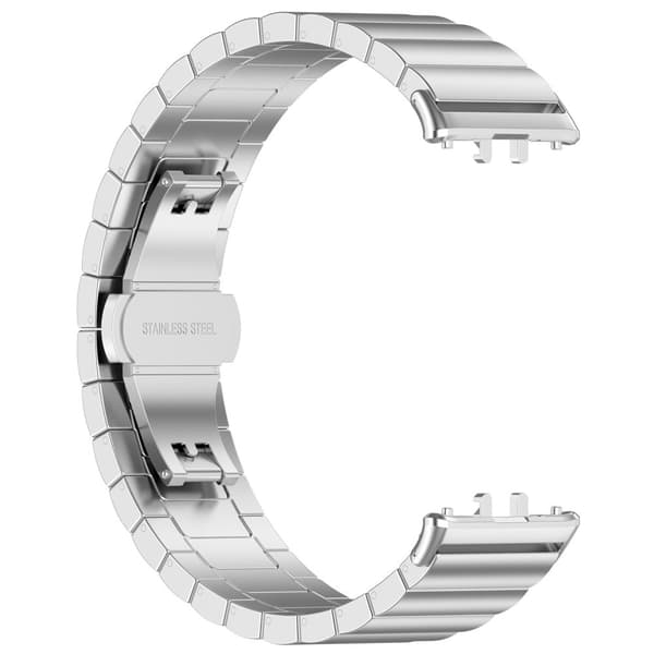 INF Klokkerem i rustfritt stål for Samsung Galaxy Fit 3 Sølv
