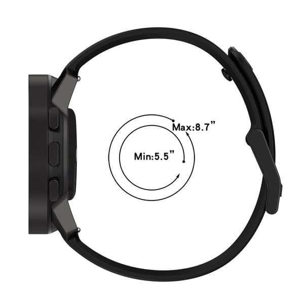 INF Silikonarmband för Suunto Vertical 9 Peak-serie Sports Watch