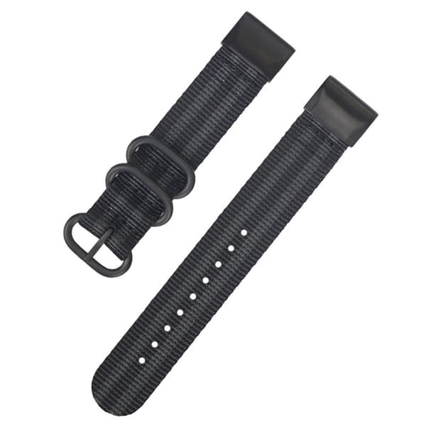 INF Hurtigutløser nylonklokkerem for Garmin Fenix 5X/6X 26mm