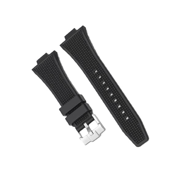 INF Tissot PRX-serien silikonklokkerem Silver buckle