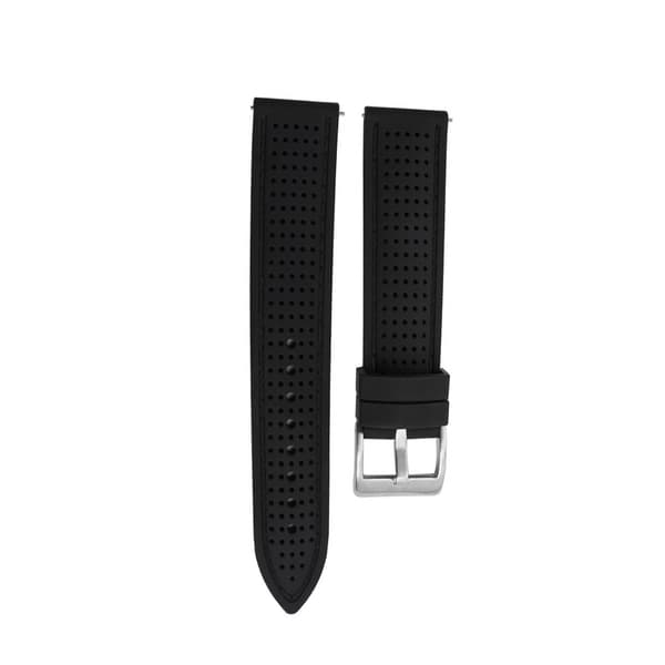 INF Quick Release Silikone Smartwatch Band Silver buckle