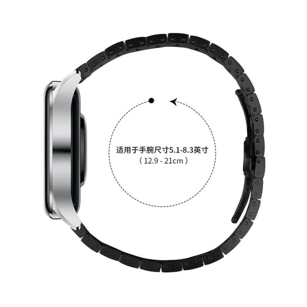 INF Klockarmband i rostfritt stål för Fitbit Versa/Versa 2 / Versa Lite