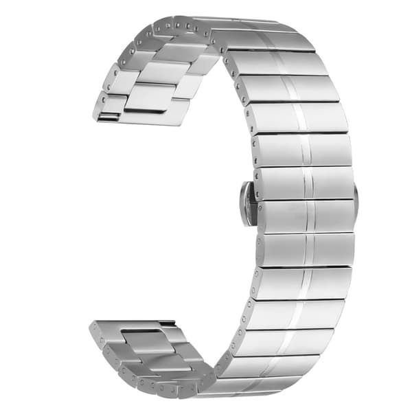 INF Urrem i rustfrit stål til Huawei GT2/3/Huami/Samsung 22mm