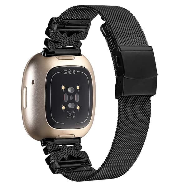 INF Klokkebånd i rustfritt stål for Fitbit Versa3/4/Sense 2