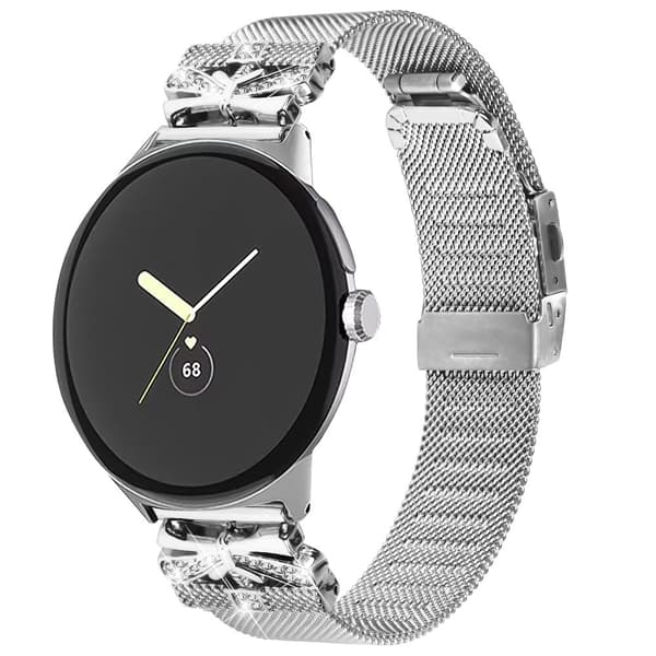INF Klokkerem i rustfritt stål for Google Pixel Watch1/2