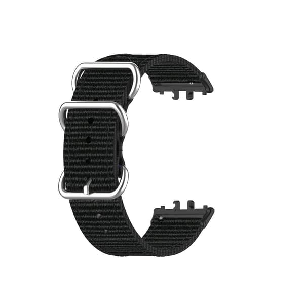 INF Samsung Fit3 SM-R390 Nylon lerretsbånd Sort