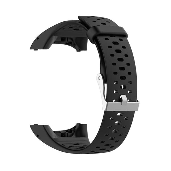 Silikonarmband till Polar M400 / M430 - Svart
