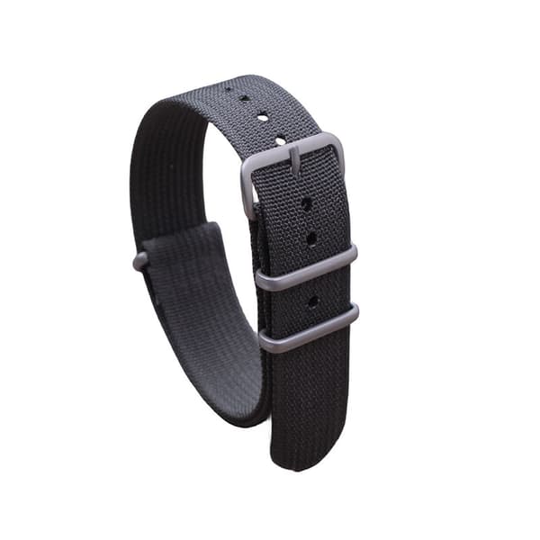 INF Komfortabel klokkerem i nylon 18/20/22/24 mm