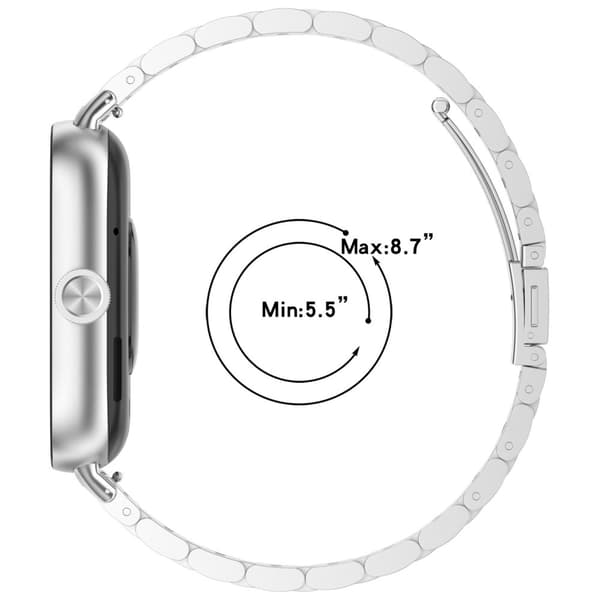 Metalurrem til Redmi Watch 4/Xiaomi Band 8 Pro