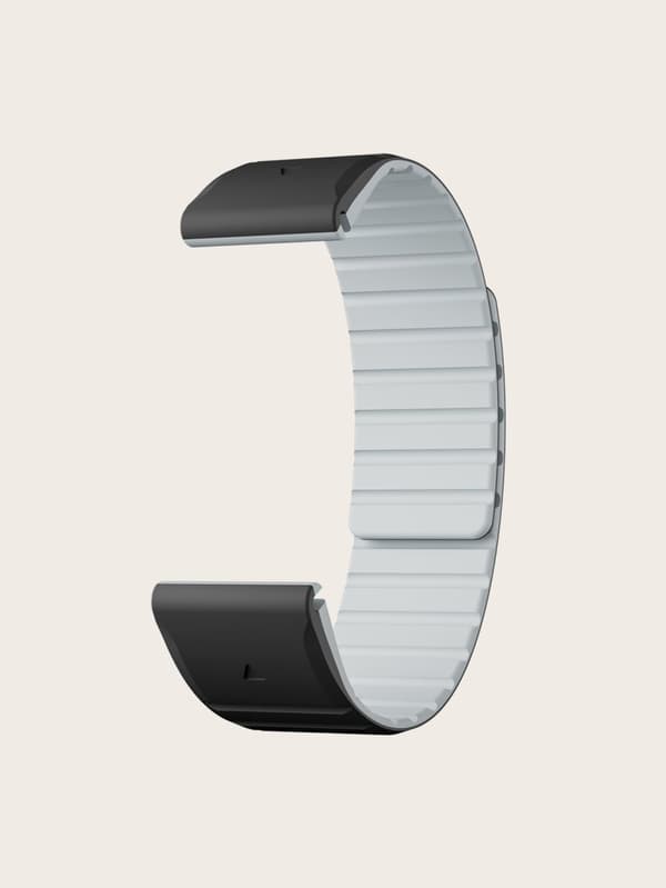 INF Magnetiskt klockband i silikon för Garmin QuickFit 26 mm klockband