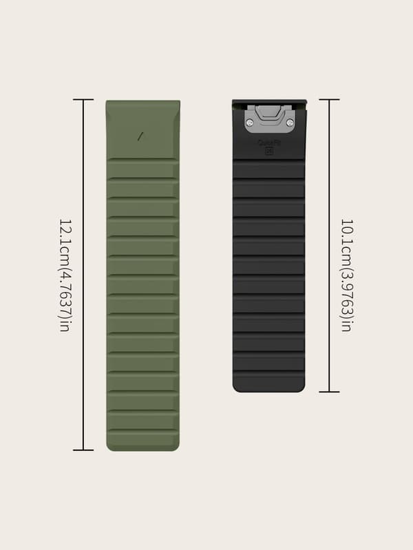 Magnetisk klokkerem i silikon for Garmin 22 mm