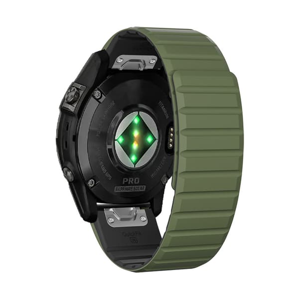Magnetisk klokkerem i silikon for Garmin 22 mm