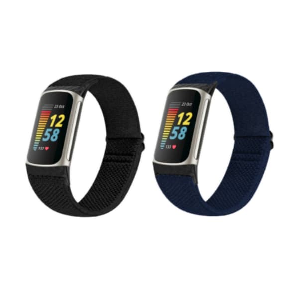 INF 2 kpl Sport Woven -rannekkeja Fitbit Charge5/6:lle