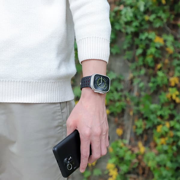 INF Åndbar magnetrem til Apple Watch Series 1-9 generationer 42/44/45 mm
