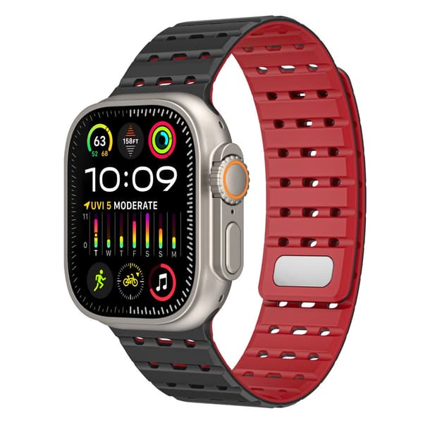 INF Åndbar magnetrem til Apple Watch Series 1-9 generationer 42/44/45 mm