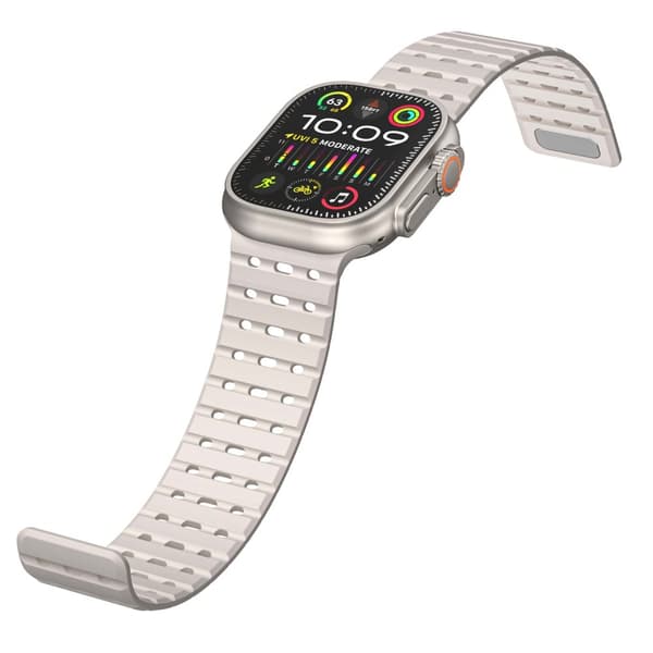 INF Pustende magnetstropp for Apple Watch Series 1-9 generasjoner 42/44/45 mm