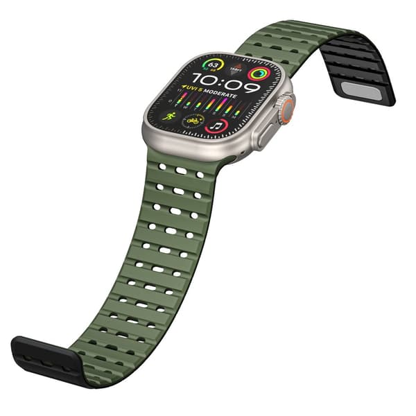 INF Åndbar magnetrem til Apple Watch Series 1-9 generationer 42/44/45 mm