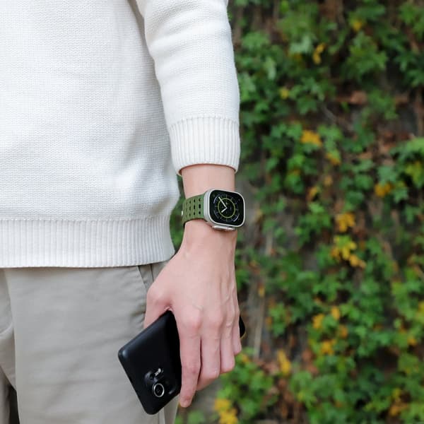 INF Åndbar magnetrem til Apple Watch Series 1-9 generationer 42/44/45 mm