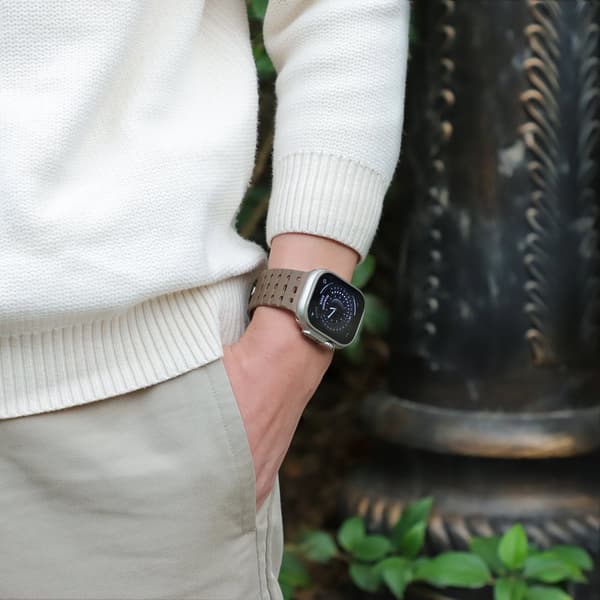 INF Åndbar magnetrem til Apple Watch Series 1-9 generationer 42/44/45 mm