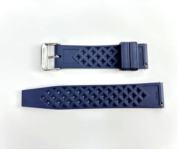 INF Blå urrem til Tissot Omega